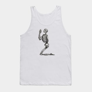 Psychedelic skeleton Tank Top